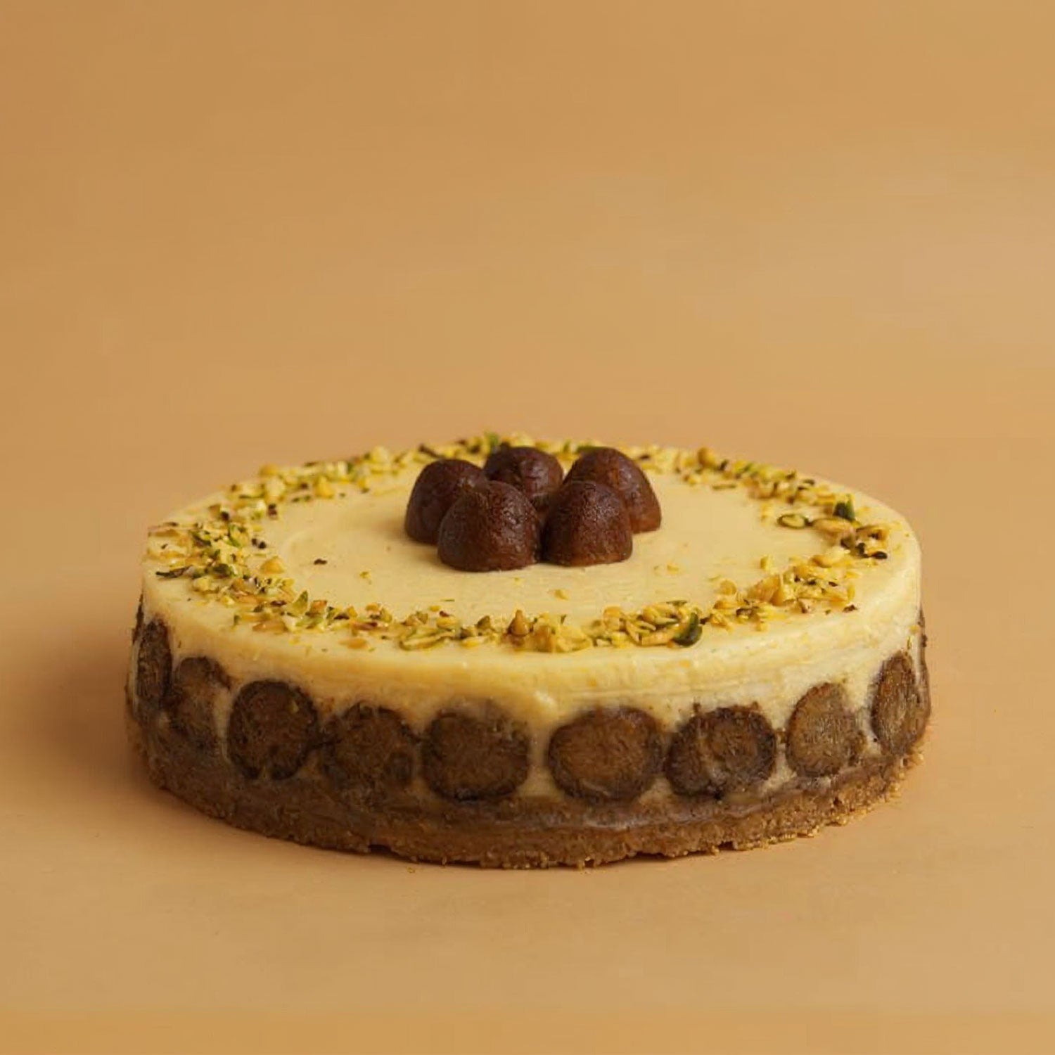 Gulab Jamun Cheesecake