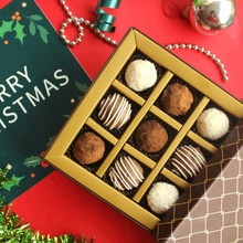 Load image into Gallery viewer, truffles. chocolates. gourmet. gifts. hampers. Christmas. India. Bangalore 
