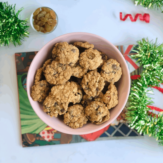 Oats & Raisin Cookies