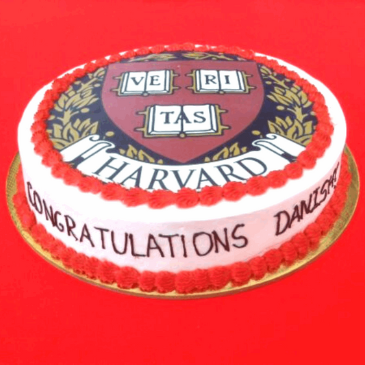 Customisable edible print on eggless cake