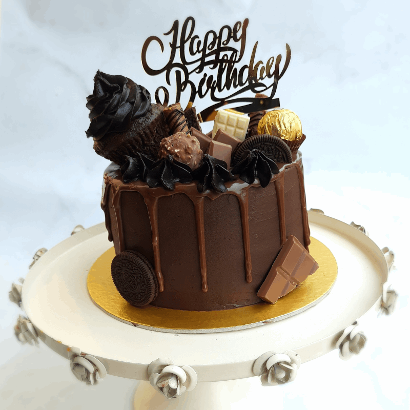 Choco-Overload Cake | 100% Eggless – Dream a Dozen