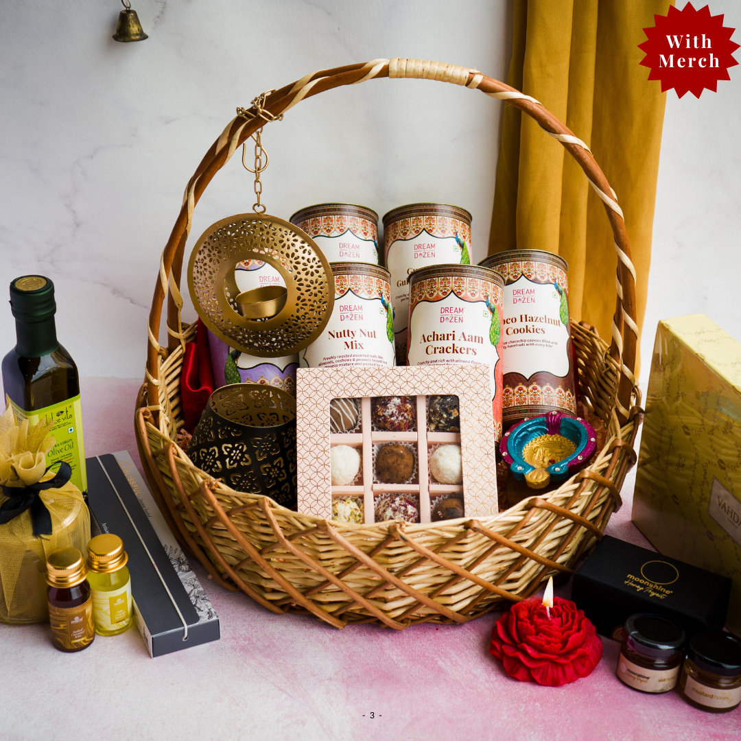 A straight shot of our best selling products and thoughtfully curated desi merchandise from our partners. It is the perfect branded wedding gift hamper for your in-laws or other family members under 13000. best wedding gift hamper. carefully curated, personalised wedding gift basket 