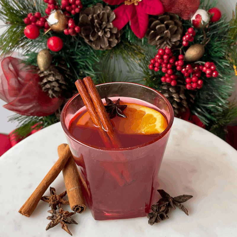 Non-Alcoholic Mulled Wine (300ml) for christmas, secret santa and new year party. office christmas and new year celebrations