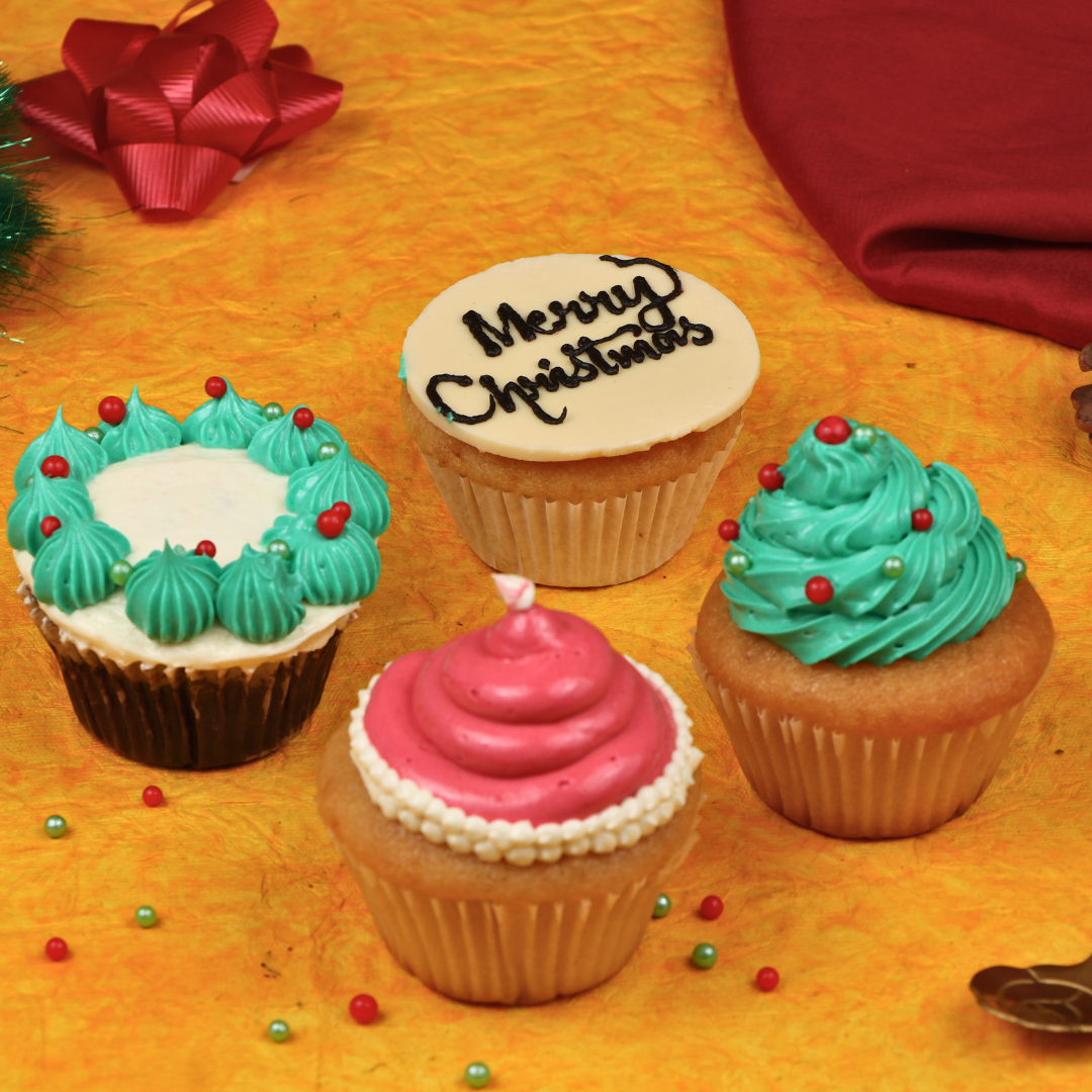Merry Christmas Cupcakes