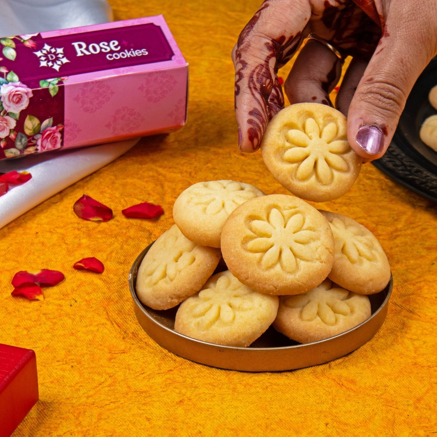 Rose Cookies