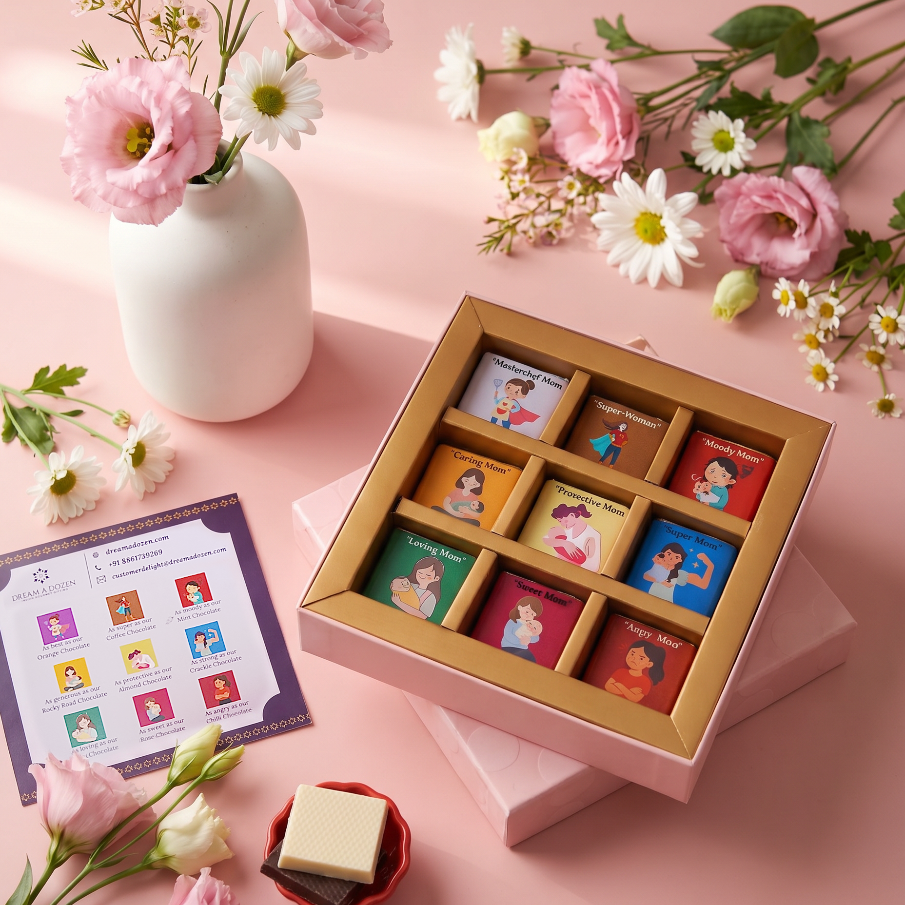 Versions of mom, chocolate box, Best hamer ideas for mothers day in india 
