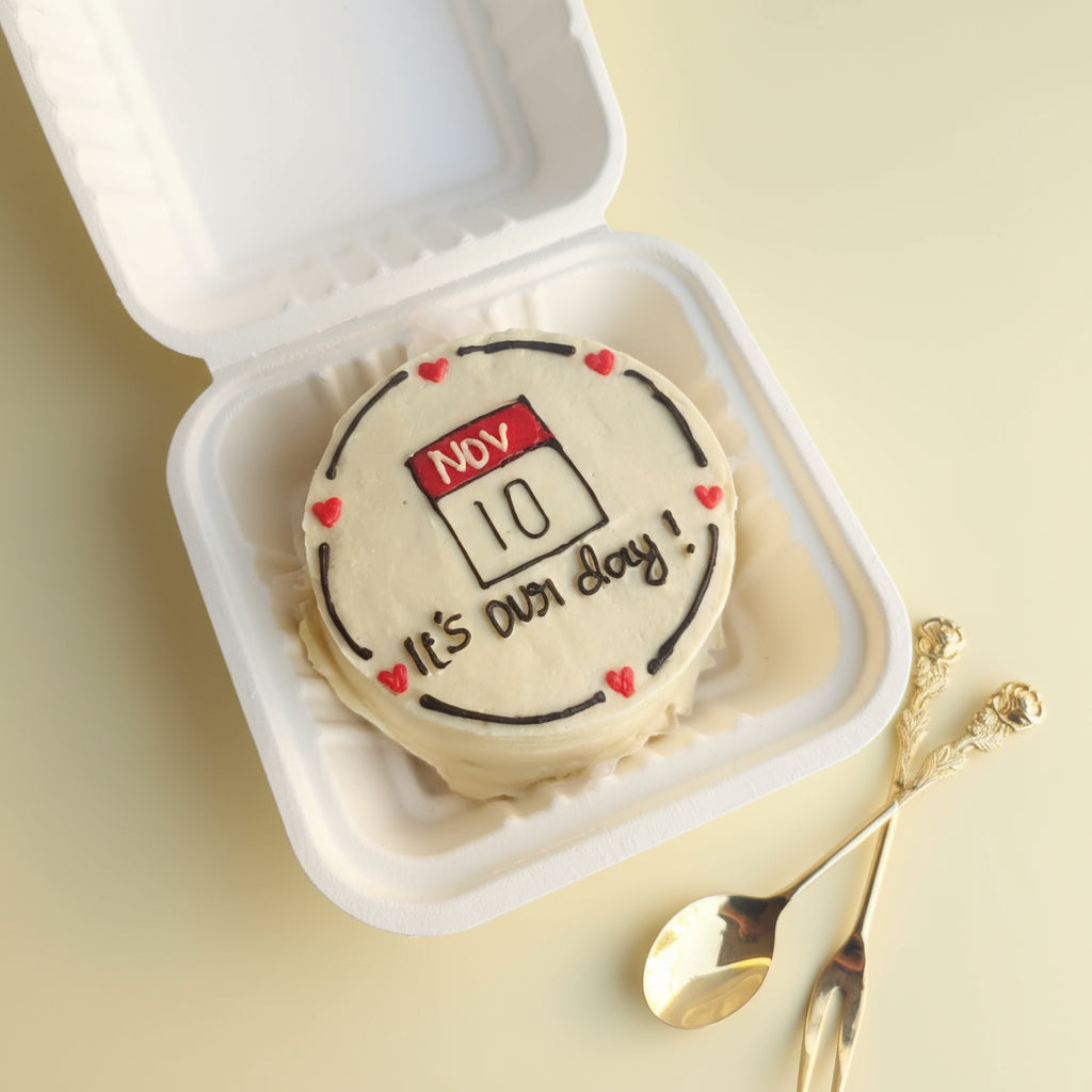 Anniversary bento cake