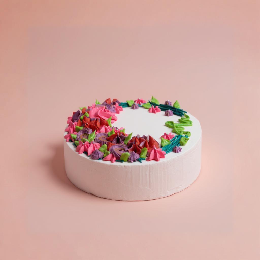 Ethereal Flower cake