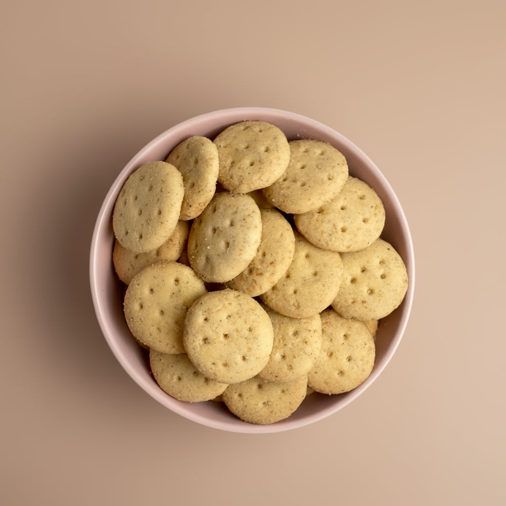 Desi gourmet cookie inspired by Indian sweets with a shelf life of 45 days and can be shipped PAN India