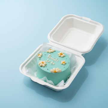 Bride to be simple bento cake